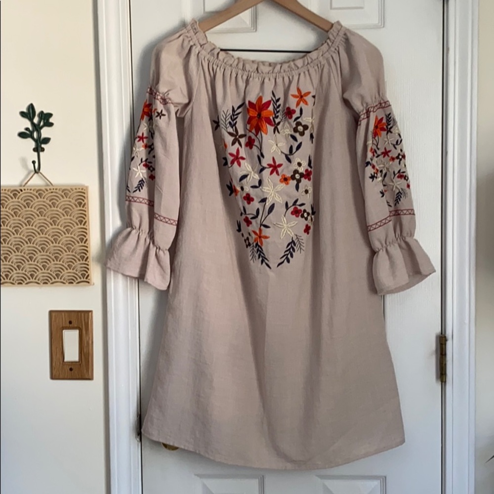 Long tunic with leggings or dress!